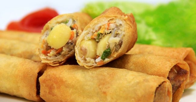 Cách làm món chả giò hạt sen thơm ngon, dinh dưỡng