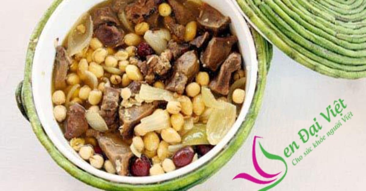 Hướng dẫn nấu món lưỡi heo nấu hạt sen Hướng dẫn nấu món lưỡi heo nấu hạt sen