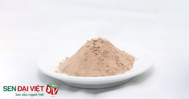 Bột gạo lức hạt sen thơm ngon, dinh dưỡng hỗ trợ giảm cân