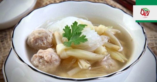 cach-nau-bun-moc-chay Cách nấu bún mọc chay