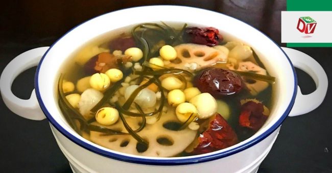 Cách nấu chè hạt sen thập cẩm