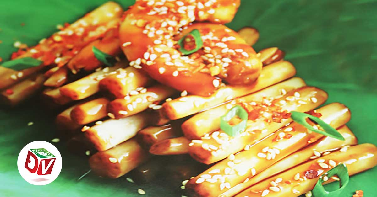 Khám phá công thức làm món ngon ngó sen tôm sú sốt vừng