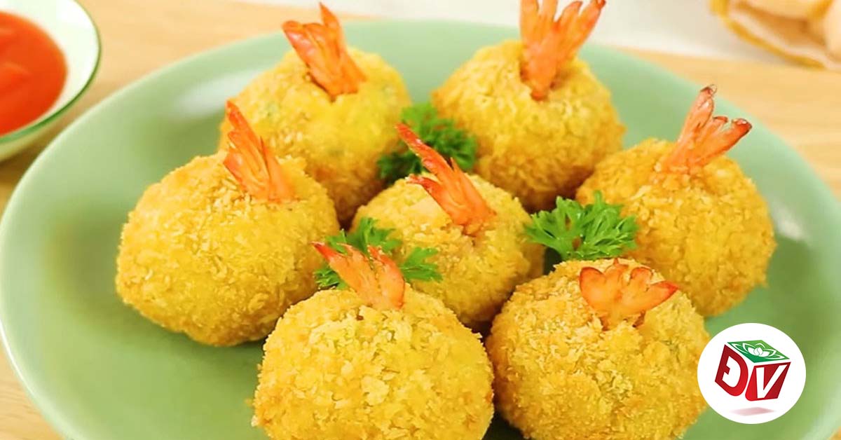 Tôm trộn củ sen chiên xù mới lạ, thơm ngon và vô cùng hấp dẫn