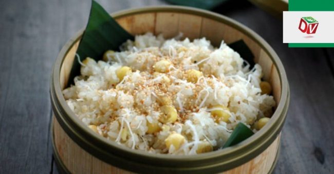 cach-nau-xoi-dua-hat-sen Cách nấu xôi dừa hạt sen