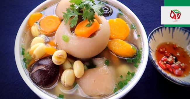 chan-gio-ham-hat-sen Chân giò hầm hạt sen