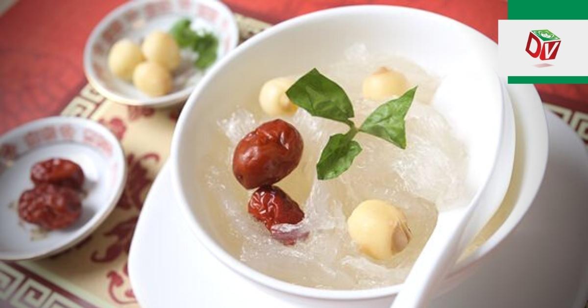 yen-chung-hat-sen Yến chưng hạt sen