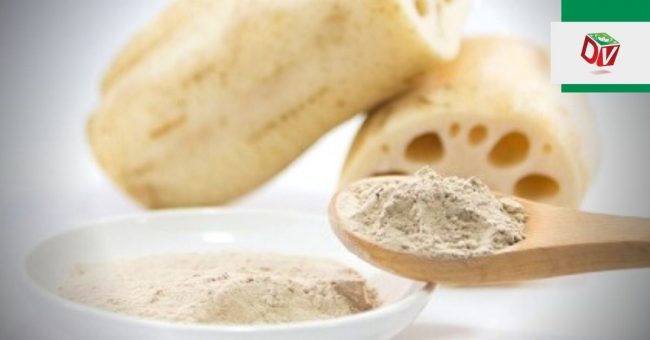 bot-cu-sen Bột củ sen