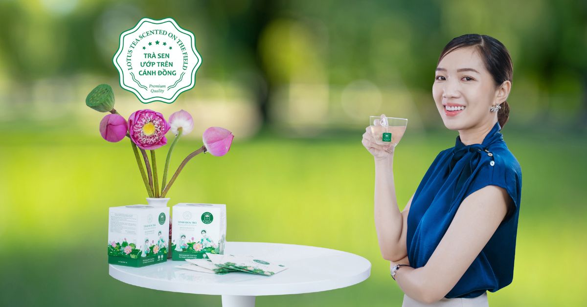 Siêu phẩm trà hoa sen giá 12 triệu đồng/ kg
