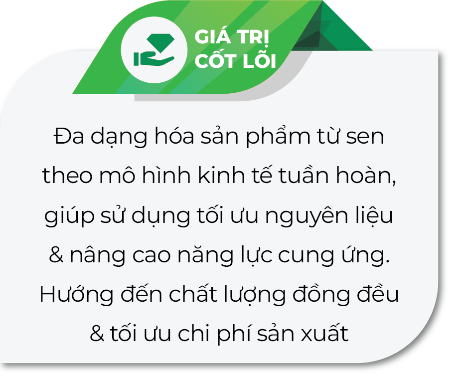 Giá trị cốt lõi Sen Đại Việt