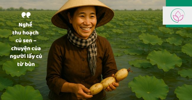 nghe-thu-hoach-cu-sen-chuyen-cua-nguoi-lay-cu-tu-bun Nghề thu hoạch củ sen - Chuyện lấy củ từ bùn