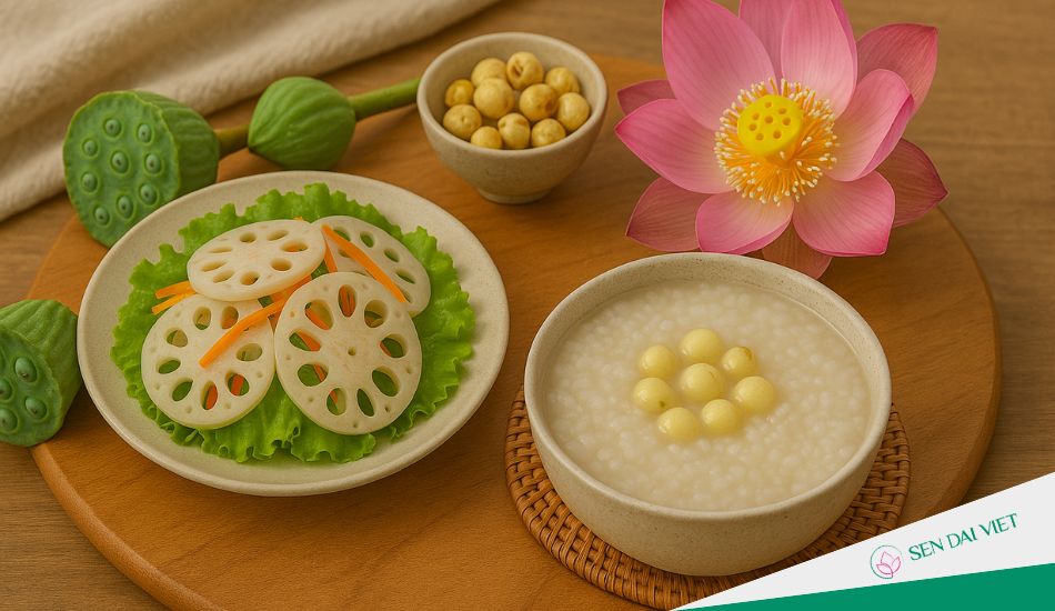 Sen trong ẩm thực Eat Clean